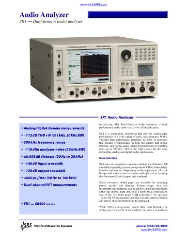 Audio Analyzer 