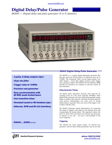 Digital Delay / Pulse Generator