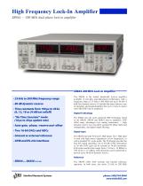 SR844 — 200 MHz dual phase lock-in amplifier