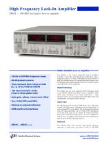 SR844 — 200 MHz dual phase lock-in amplifier