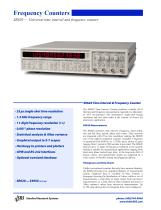 Time Interval and Frequency Counter