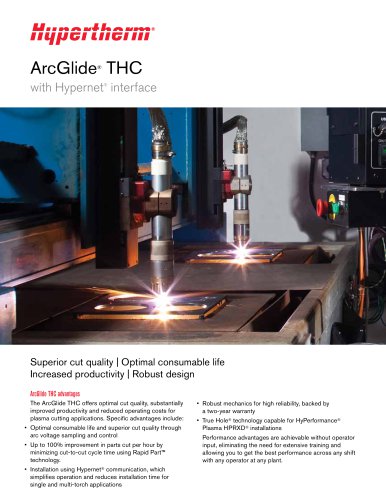 ArcGlide THC with Hypernet Interface