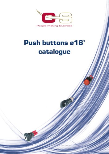 PUSH BUTTONS Ø16