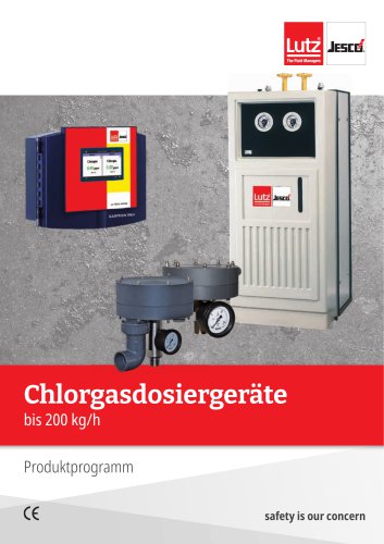 Chlorgasdosierger&auml;te bis 200 kg/h
