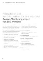 Druckluft - Membranpumpen Industrieanwendungen / Lebensmittel-8