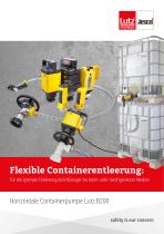 Horizontale Containerpumpe B200-1
