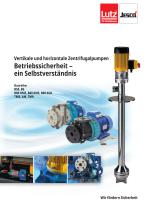 Vertikale und Horizontale Zentrifugalpumpen