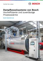 Dampfkesselsysteme von Bosch: Hocheffiziente und zuverlässige Prozesswärme  