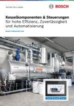 Kesselkomponenten & Steuerungen von Bosch für hohe Effizienz, Zuverlässigkeit und Automatisierung