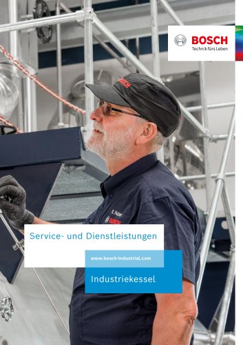 Service- und Dienstleistungen f&uuml;r Industriekessel von Bosch