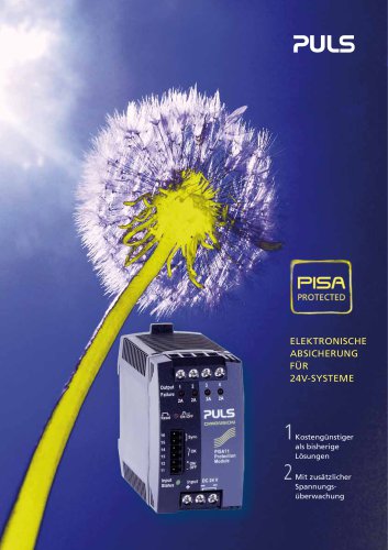 PISA – Elektronische Absicherung für 24V-Systeme