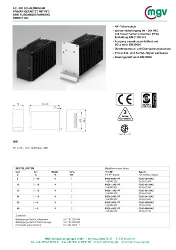 P250 series