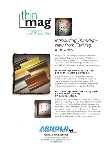 THINMAG Catalog