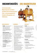High Intensity Magnetic Filters - German-2