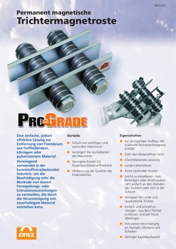 ProGrade Permanent magnetische Trichtermagnetroste