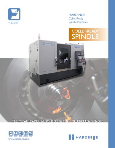 HARDINGE Collet-Ready Spindle Machines