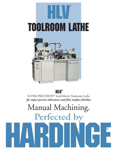 HLV Manual Toolroom Lathe