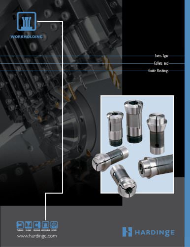 Swiss-type Collets, Guide Bushings and Bar Feed Collets