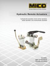 Hydraulic Remote Actuators