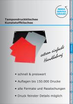 Tampondruckklischee - 1