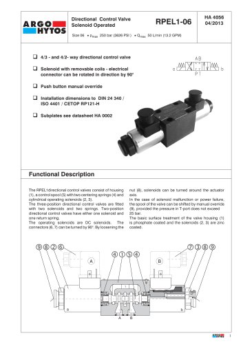 Datasheet RPEL1-06