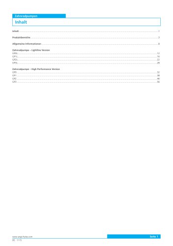 Klickkatalog Hydraulische Antriebe