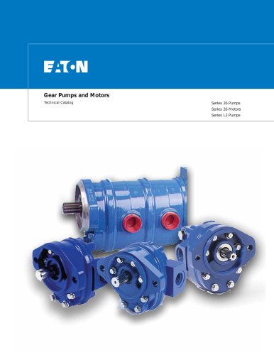 GEAR PUMPS AND MOTORS