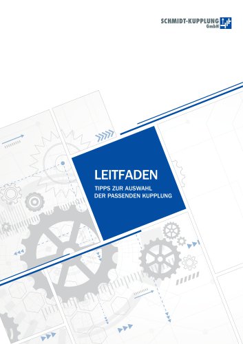 Leitfaden tipps zur auswahL der passenden KuppLung