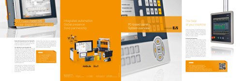 System overview: PC-based panels