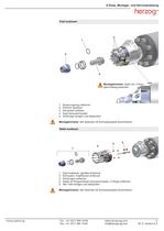 Maschinendüse mit Nadelverschluss für Elastomere Typ E-5