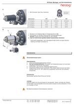 Maschinendüse mit Nadelverschluss Typ HP pneumatisch oder hydraulisch angesteuert-5