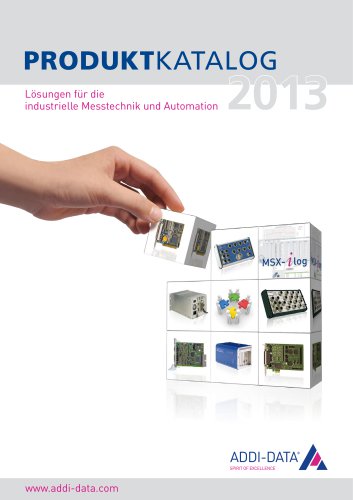Produktkatalog 2013