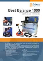 BEST BALANCE 1000 - BB1000 Mobile Einheit zur Schwingungsüberwachung und Wuchten