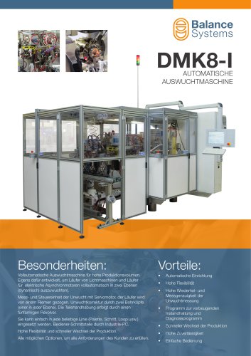 DMK8-I Automatische Auswuchtmaschine