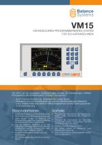 VM15 Ein modulares programmierbares System für Schleifmaschinen