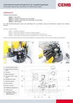 Automatische Auswuchtmaschinen für Ausgleichgehäuse - 3