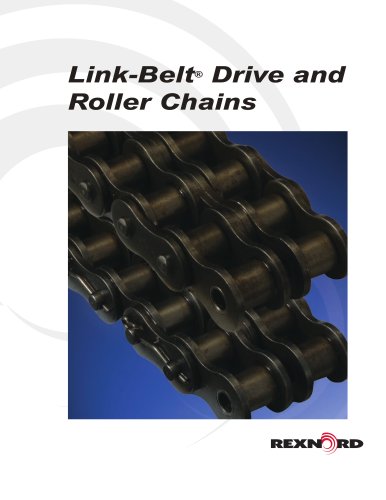 Link-Belt Drive and Roller Chain Catalog 