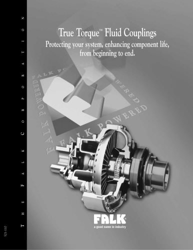 True Torque Fluid Couplings Selection Guide Type HF