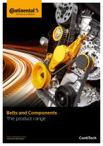 Belts and components