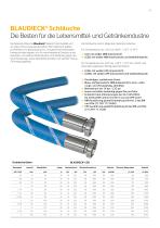 Broschüre Hochwertige Markenschläuche für die Lebensmittel- und Getränkeindustrie - 10