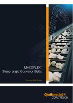 MAXOFLEX Steep angle Conveyor Belts