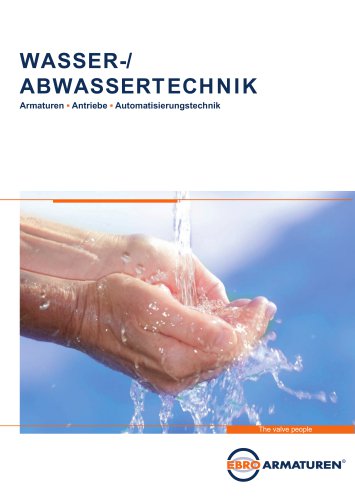 Wasser- und Abwassertechnik