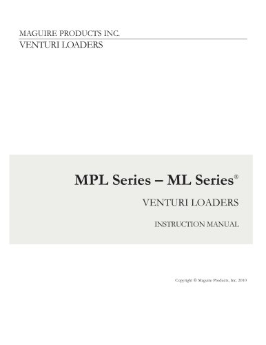 MPL / ML Venturi Loaders