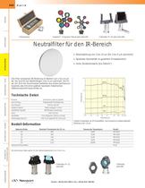 Absorbierende Neutralfilter - 2