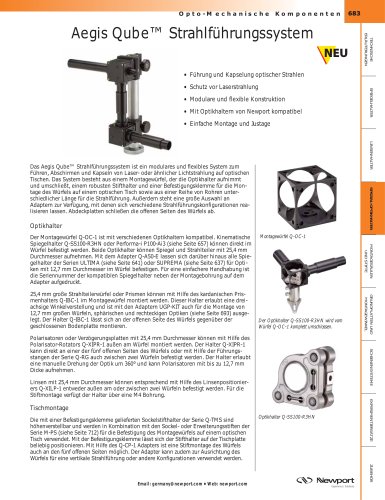 Aegis Qube™ Strahlführungssystem