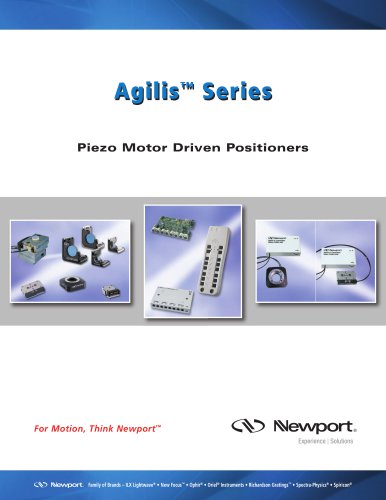 Agilis™ Series Piezo Motor Driven Positioners