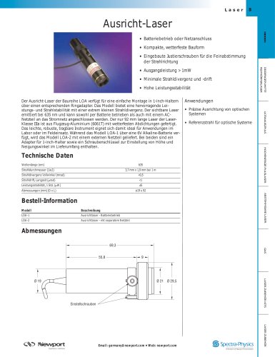 Ausricht-Laser