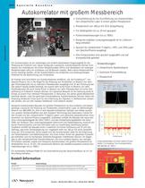 Autokorrelator mit großem Messbereich - 1