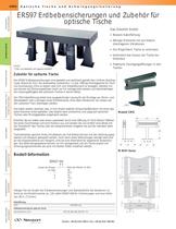 ERS97 Erdbebensicherungen und Zubehör für optische Tische, Platzsparendes Zubehör - 1