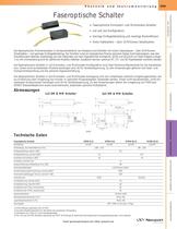 Faseroptische Schalter - 1